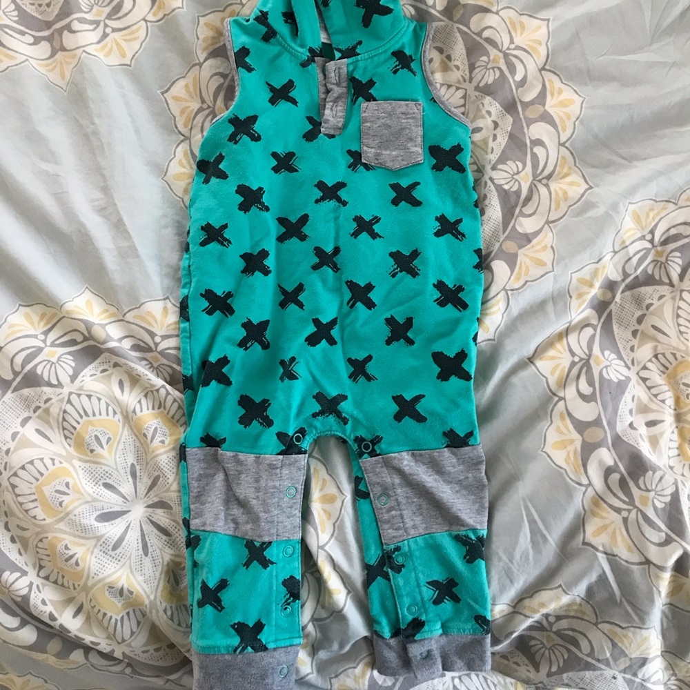 Rosie Pope Hooded Romper